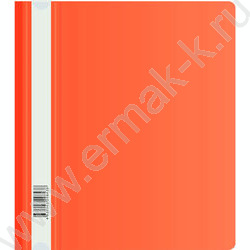 Скоросшиватель пл A5 красный прозрач.верх.лист | Фото 1