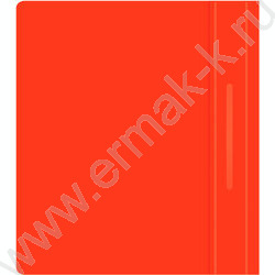 Скоросшиватель пл A5 красный прозрач.верх.лист | Фото 2