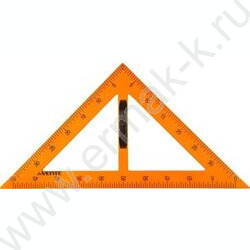 Треугольник пл. д/шк. доски 45°/45°/90° с ручкой | Фото 1