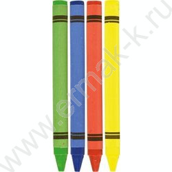 Мелки восковые 18цв Cosmo к/кор с подвесом | Фото 2