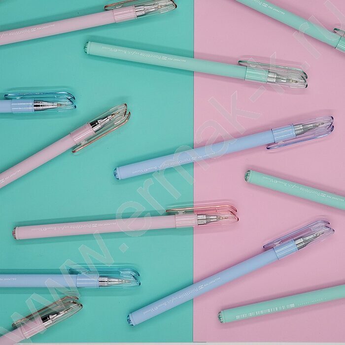 Ручка шар PointWrite Zefir синяя 0,38мм /3цв.корпуса | Фото 6