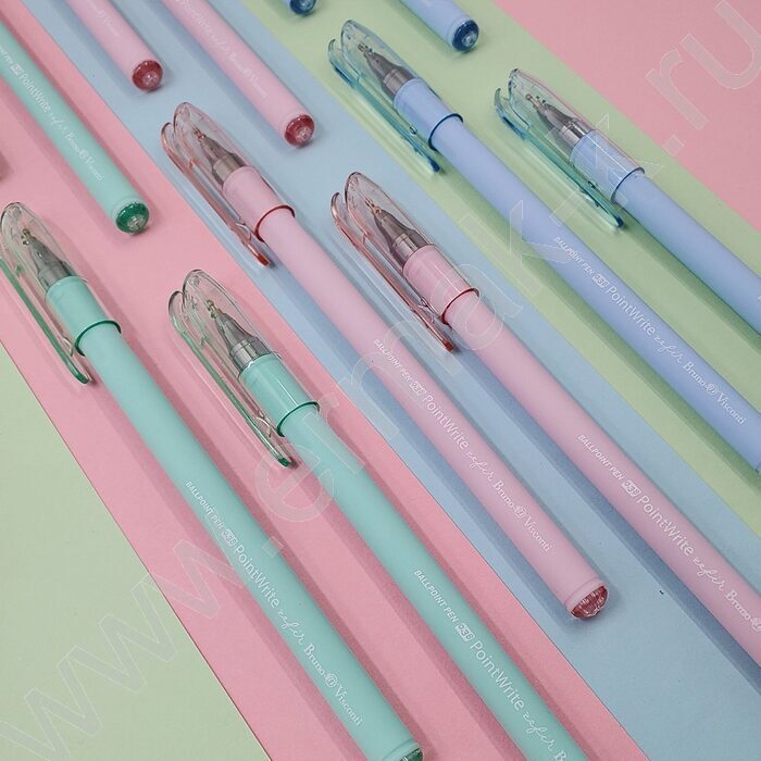 Ручка шар PointWrite Zefir синяя 0,38мм /3цв.корпуса | Фото 9