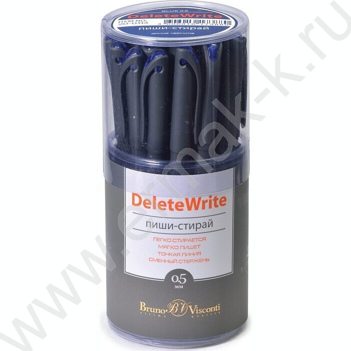 Ручка гелевая со стираемыми чернилами синяя 0,5мм DeleteWrite   | Фото 5