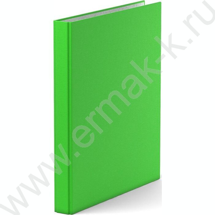 Папка 2 кольца 35мм Neon ламинир зеленый | Фото 1