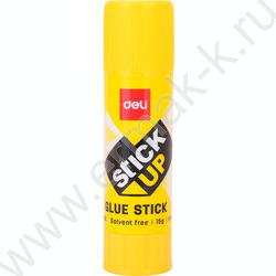 Клей-карандаш  15г Stick UP /корпус - желтый /картон. дисплей | Фото 1