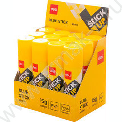 Клей-карандаш  15г Stick UP /корпус - желтый /картон. дисплей | Фото 4