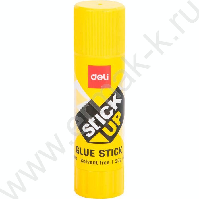 Клей-карандаш  20г Stick UP /корпус - желтый /картон. дисплей | Фото 1