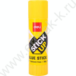 Клей-карандаш  36г Stick UP /корпус - желтый /картон. дисплей | Фото 1