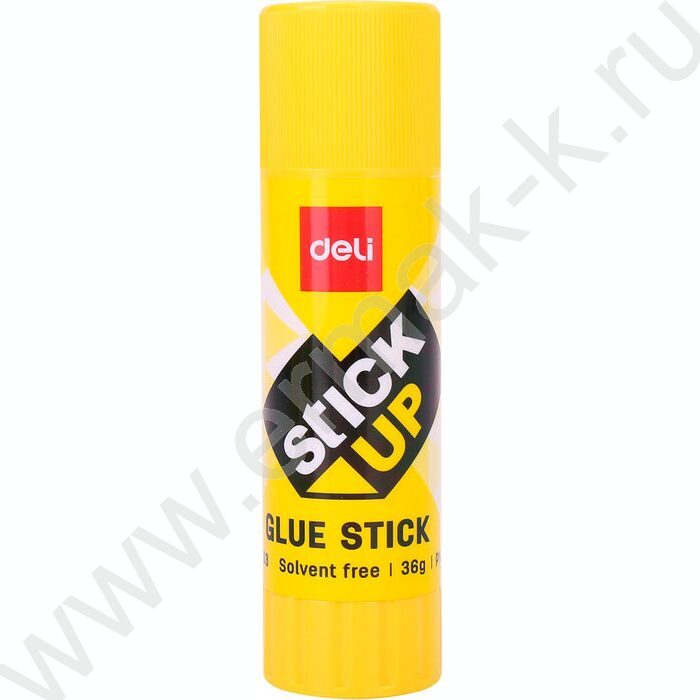 Клей-карандаш  36г Stick UP /корпус - желтый /картон. дисплей | Фото 1