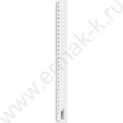 Линейка пл 30см прозрачная | Фото 1