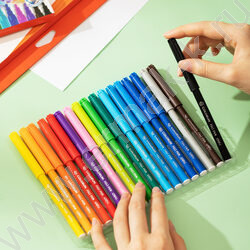 Фломастеры  18цв ColoRun вентилируемый колпачок, коробка европодвес | Фото 6