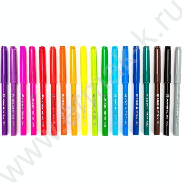 Фломастеры  18цв ColoRun вентилируемый колпачок, европодвес | Фото 2