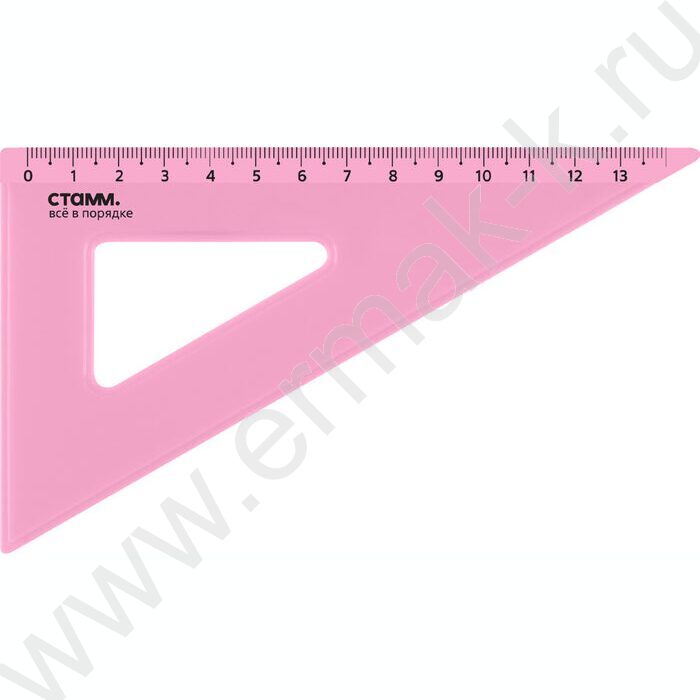 Треугольник пл. 30*13см цв прозр | Фото 3