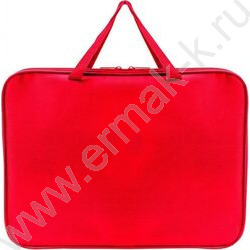 Папка А3 Менеджера, ткань /красная | Фото 1