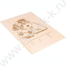 Набор д/творчества Выжигание.Доски для выжигания 2 шт "Песик" | Фото 2