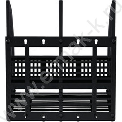 Лоток вертикальный разборный Line /чёрный/ 2отд. | Фото 4