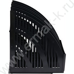 Лоток вертикальный разборный Line /чёрный/ 5отд. | Фото 2