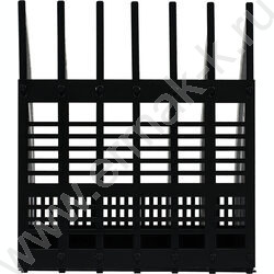 Лоток вертикальный разборный Line /чёрный/ 6отд. | Фото 4