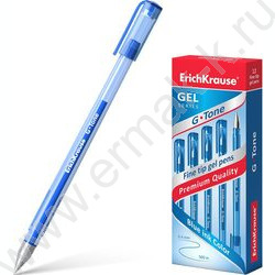 Ручка гелевая синяя 0,5мм  G-Tone Stick Original | Фото 2