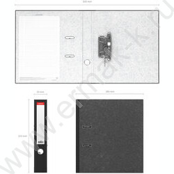 Файл 50мм мраморный разборный чёрный | Фото 4