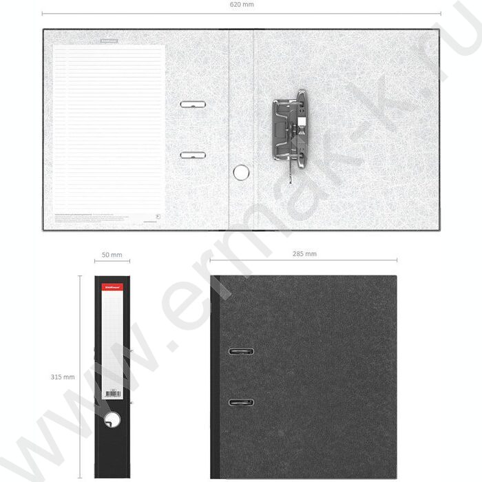 Файл 50мм мраморный разборный чёрный | Фото 4