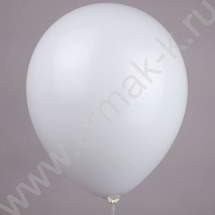 Шар воздушный 10" Пастель белый | Фото 1