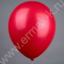 Шар воздушный 10" Пастель красный | Фото 1