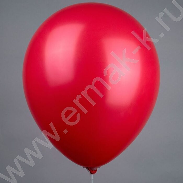 Шар воздушный 10" Пастель красный | Фото 1