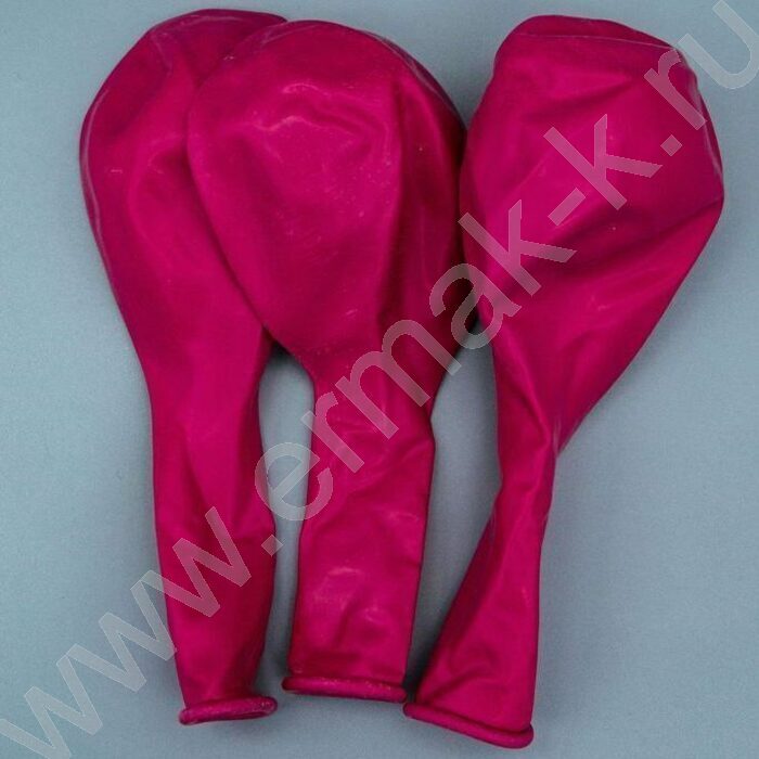 Шар воздушный 10" Пастель фуксия | Фото 3