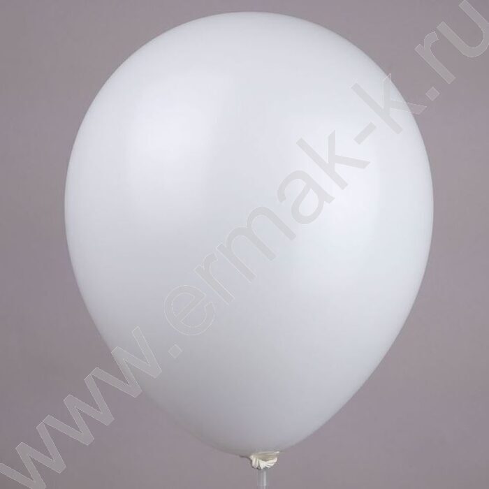 Шар воздушный 12" Пастель белый | Фото 1
