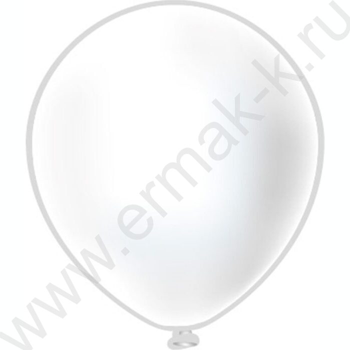 Шар воздушный 12" Пастель белый | Фото 2