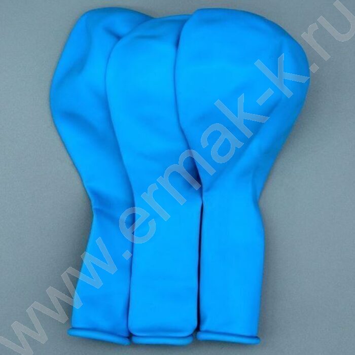 Шар воздушный 12" Пастель светло-голубой | Фото 2