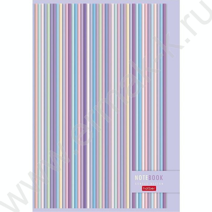 Тетрадь  96л А4 клетка "Gentle design" 3вида | Фото 2