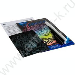 Набор д/творчества Гравюра Классика малая голографик Маленький котёнок | Фото 3