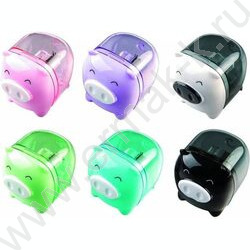 Точилка 1отв. пластик Piggy ассорти | Фото 1