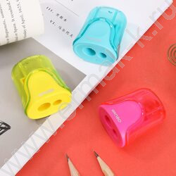 Точилка 2отв. пластик U-touch ассорти дисплей | Фото 5