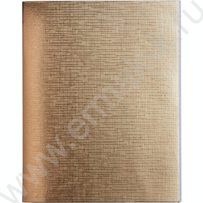 Тетрадь  96л линейка "Бум/винил" METALLIC золото | Фото 1