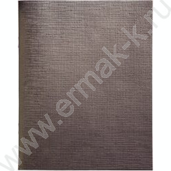 Тетрадь  48л клетка "Бум/винил" METALLIC коричневый | Фото 2