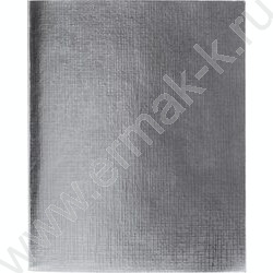 Тетрадь  48л линейка "Бум/винил" METALLIC серебро | Фото 1