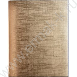 Тетрадь  48л клетка "Бум/винил" METALLIC золото | Фото 1