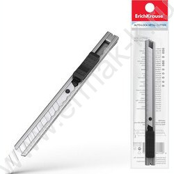 Нож канцелярский  9мм Ferro Light, Auto-lock метал /европодвес | Фото 2