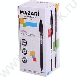 Ручка шар на масл.основе 1,0мм черная Ultra/игла,цветной.пл.корпус,сменный стержень 140мм | Фото 3