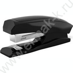 Степлер №10  20л пластик Elegance Classic /встроен антистеплер/ чёрный | Фото 1