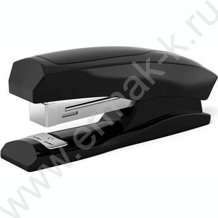 Степлер №10  20л пластик Elegance Classic /встроен антистеплер/ чёрный | Фото 1