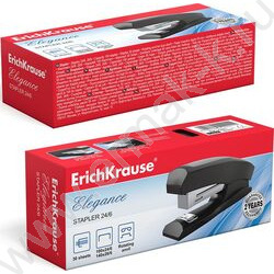 Степлер №24/6  20л пластик Half-strip Elegance Classic /2 режима скрепления /черный | Фото 2