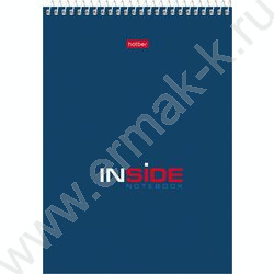 Блокнот  80л А5 спираль "Inside" | Фото 1