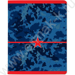 Тетрадь  48л клетка "Милитари.Камуфляж" ассорти | Фото 5