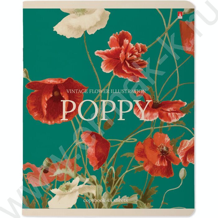 Тетрадь  48л клетка "Цветы.Феерия" ассорти | Фото 5