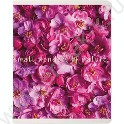 Тетрадь  48л клетка "Цветочный паттерн" ассорти | Фото 5