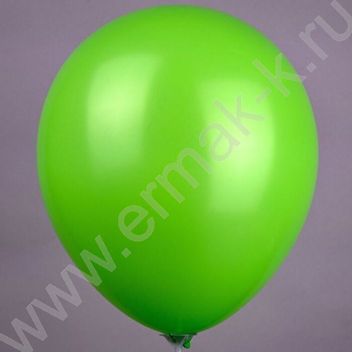 Шар воздушный 10" Пастель светло-зеленый | Фото 1